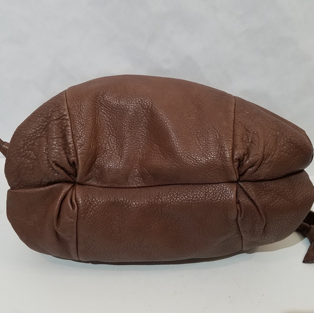 Elliott Lucca Brown Leather Hobo Bag - Picture 3 of 16